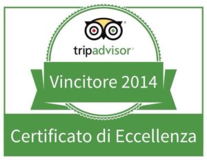 tripadvisor Certificato di Eccellenza 2014