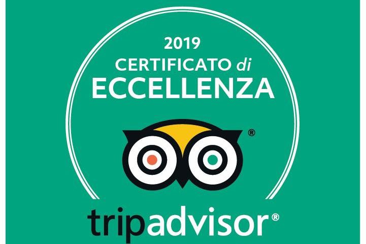 tripadvisor Certificato di Eccellenza 2019